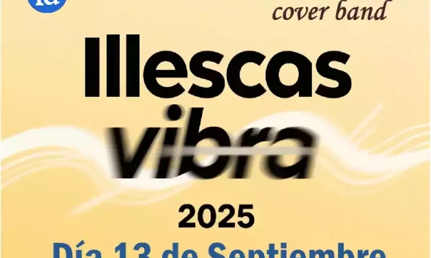 Illescas Vibra 2025 Concierto Pop-Manía. Música años 80′ 90′ y 00′