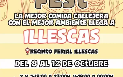 El festival de comida callejera «mordida fest» se anuncia en Illescas