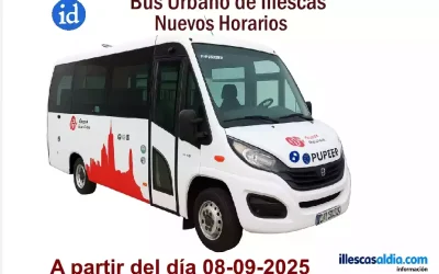 Nuevos horarios del Bus Urbano Illescas – Señorío – Dehesa