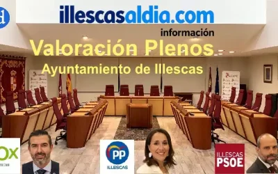 Valoración de los portavoces municipales de Illescas sobre Pleno de hoy 25 de Septiembre