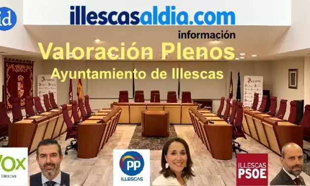 Valoración de los portavoces municipales de Illescas sobre Pleno de hoy 25 de Septiembre