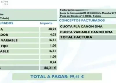 Facturas agua illescas septiembre