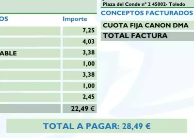 Facturas agua illescas septiembre