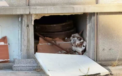 El cementerio antiguo de Illescas en grave estado. Abandono y riesgos