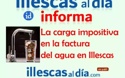 Las subidas brutales de impuestos en Illescas. Más claro que «el agua»