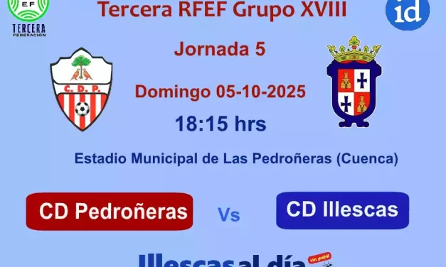 El CD Pedroñeras y el CD Illescas se enfrentan este domingo en la «capital del ajo»