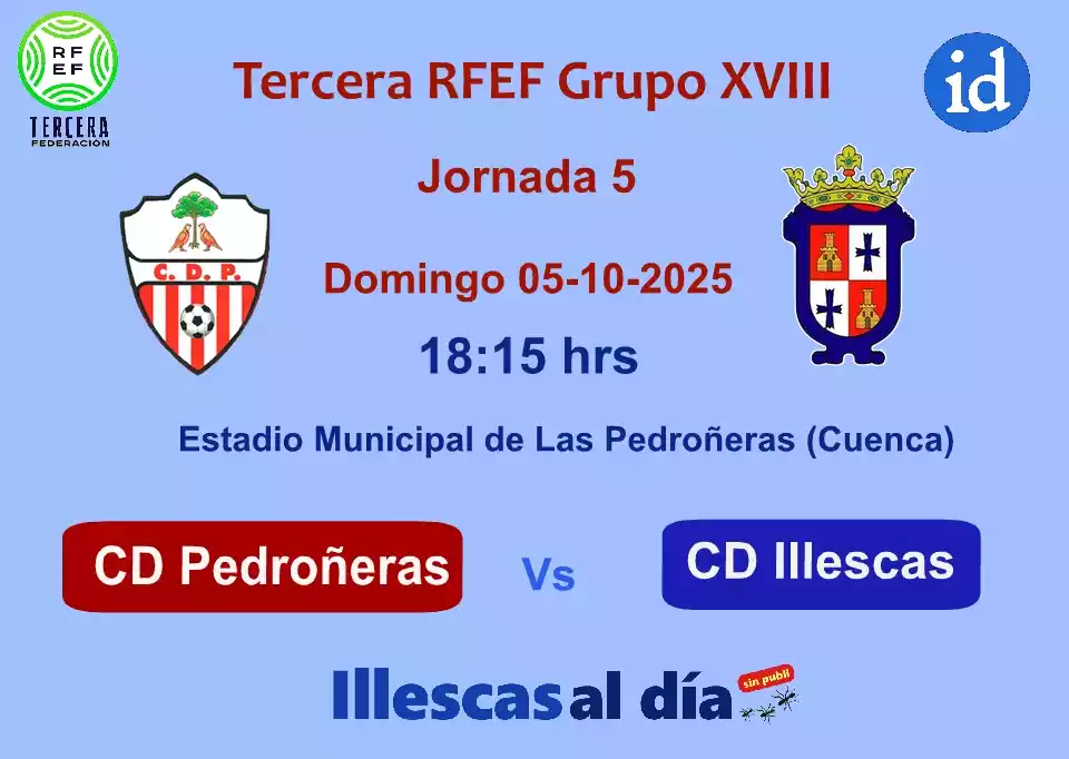 CD Pedroñeras Vs CD Illescas