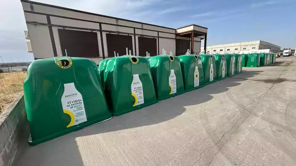 Contenedores recogida de vidrio