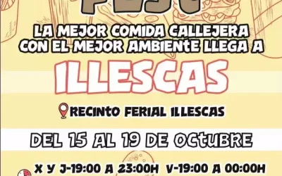 El festival de comida callejera «mordida fest» continúa en Illescas este fin de semana