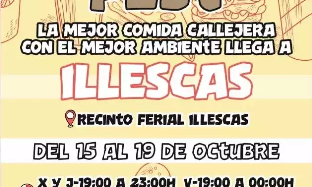 El festival de comida callejera «mordida fest» continúa en Illescas este fin de semana