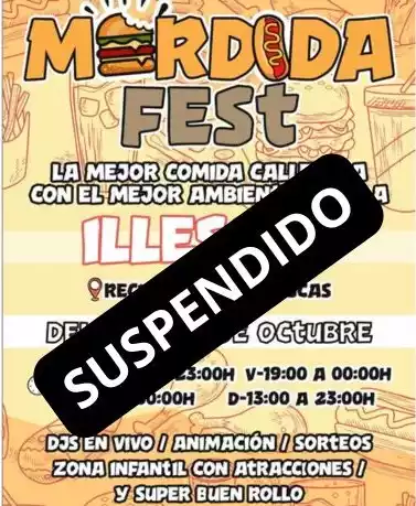 Mordida Fest suspendido