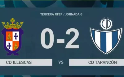 Video resumen Illescas-Tarancón. Resultados y clasificación jornada 6 en 3ª División Grupo XVIII