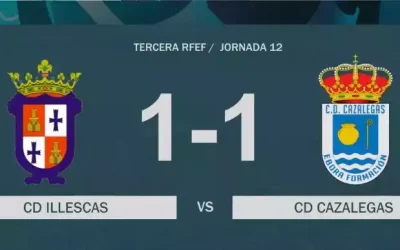 Dos puntos que «vuelan» del Municipal. Illescas 1 -Cazalegas 1 – Video resumen del partido