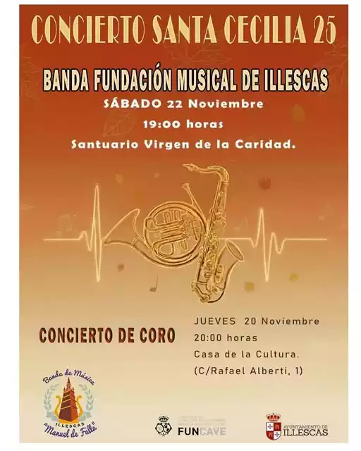 Conciertos de Santa Cecilia en Illescas
