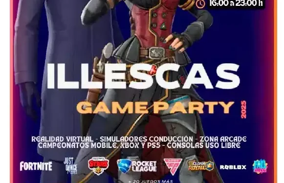 Actividades de Diciembre en la Game Party de Illescas 2025