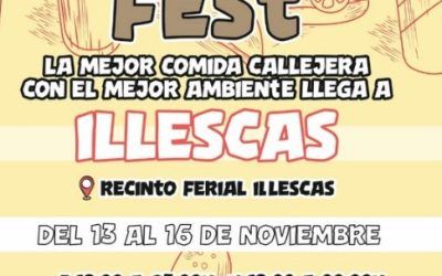 Vuelve la comida callejera a Illescas «mordida fest» en Noviembre