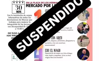 Suspendidos los actos de mañana domingo día 30 en la Plaza de los Leones