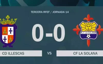 El CD Illescas no pasa del empate en el municipal. Crónica y video resumen del partido