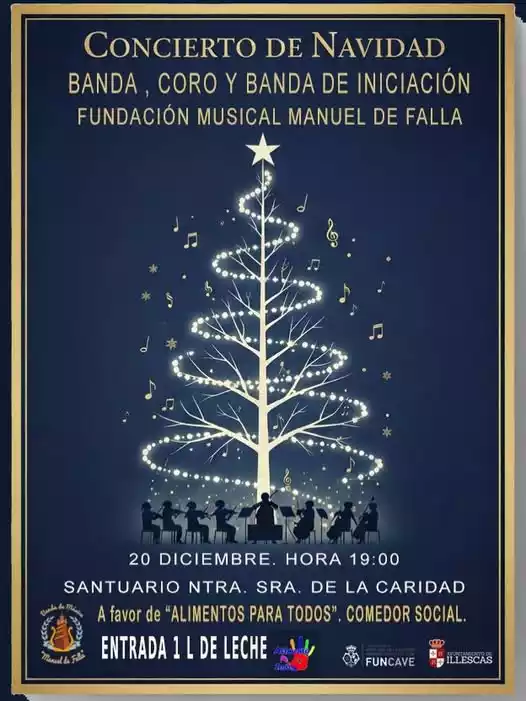 Concierto de Navidad Banda Manuel de Falla