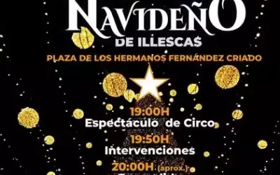 Próximo día cinco de Diciembre, encendido navideño en Illescas