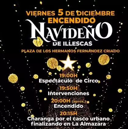 encendido-alumbrado-illescas Encendido navideño en Illescas