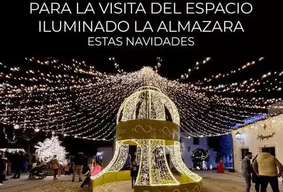 Horarios visita Centro La Almazara iluminado