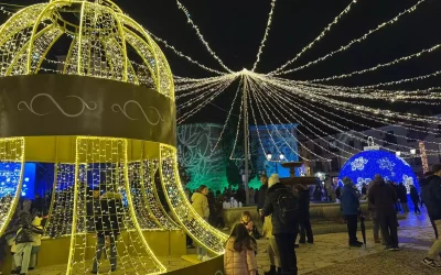 Activada la iluminación navideña en Illescas.