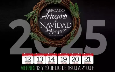 El Mercado Artesano de Navidad Illescas 2.025 ya esta funcionando. Fotos