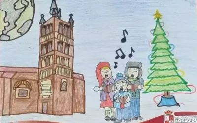 Los ganadores del concurso «Mi postal de Navidad» 2025