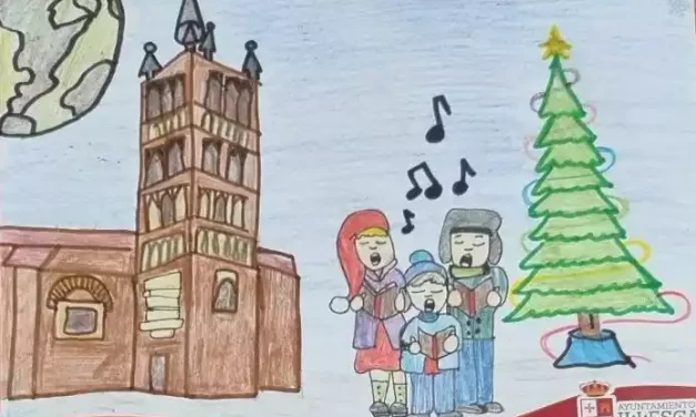 Los ganadores del concurso «Mi postal de Navidad» 2025