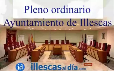El Lunes 29 se celebra Pleno Ordinario Ayuntamiento de Illescas