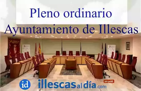 El Lunes 29 se celebra Pleno Ordinario Ayuntamiento de Illescas