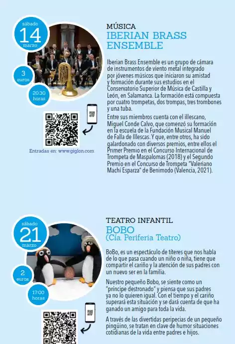 teatro-4 Programa cultural Illescas 2026 teatro