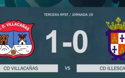 Derrota del CD Illescas en Villacañas. Video resumen del partido