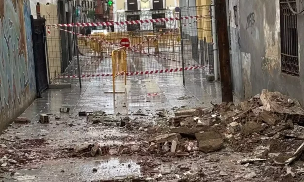 Están cortadas varias calles en Illescas Centro