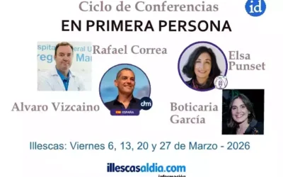 Tendrá lugar en Illescas el ciclo de conferencias «En primera persona»