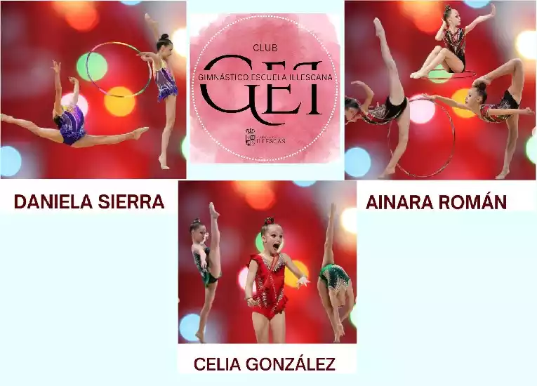Gimnastas del GEI seleccionada por CLM