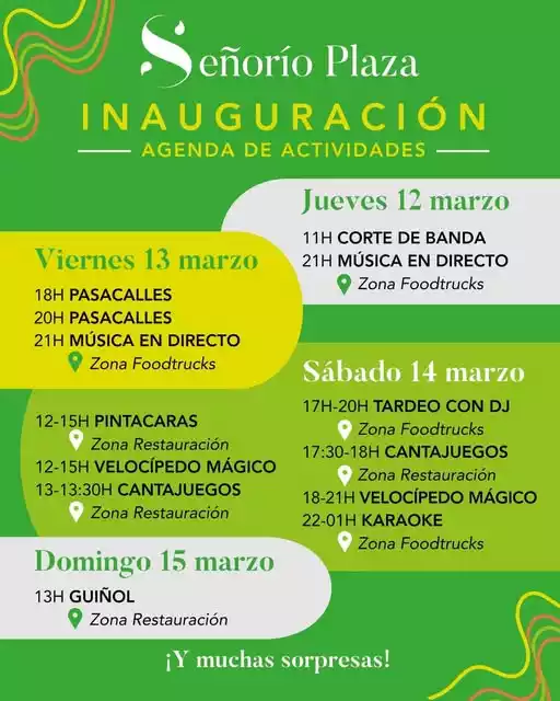 actividades-centro-comercial-señorio Actividades centro comercial señorío de Illescas