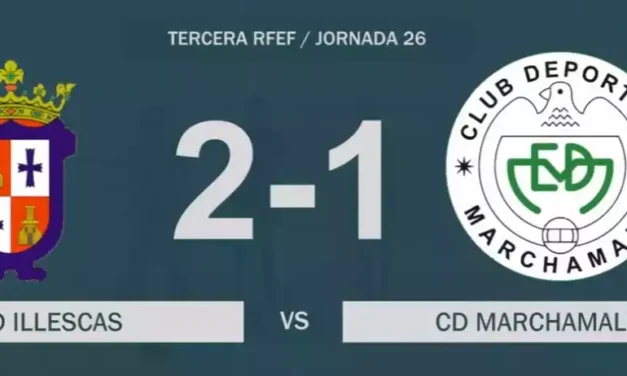 A la 8ª va la vencida. Victoria del CD Illescas 2-1 ante el Marchamalo Crónica y video