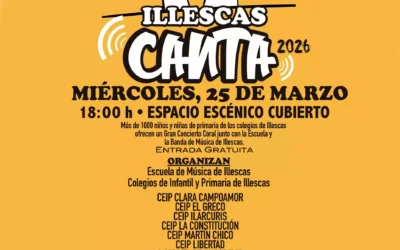 Más de mil alumnos se unen en la VII edición de «Illescas canta»