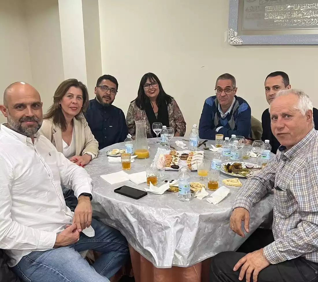 Equipo socialista de Illescas celebra el fin del Ramadan en Illescas