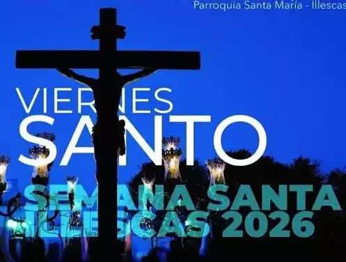 Semana Santa Illescas 2026. Actos para hoy Viernes Santo