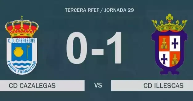 Victoria del CD Illescas en Cazalegas. Video resumen. Resultados y clasificación