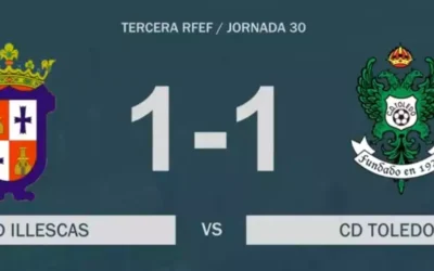 Illescas y Toledo empatan en el derbi provincial (crónica y video resumen)