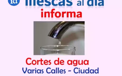 De nuevo un corte de agua en varias calles de Illescas Ciudad