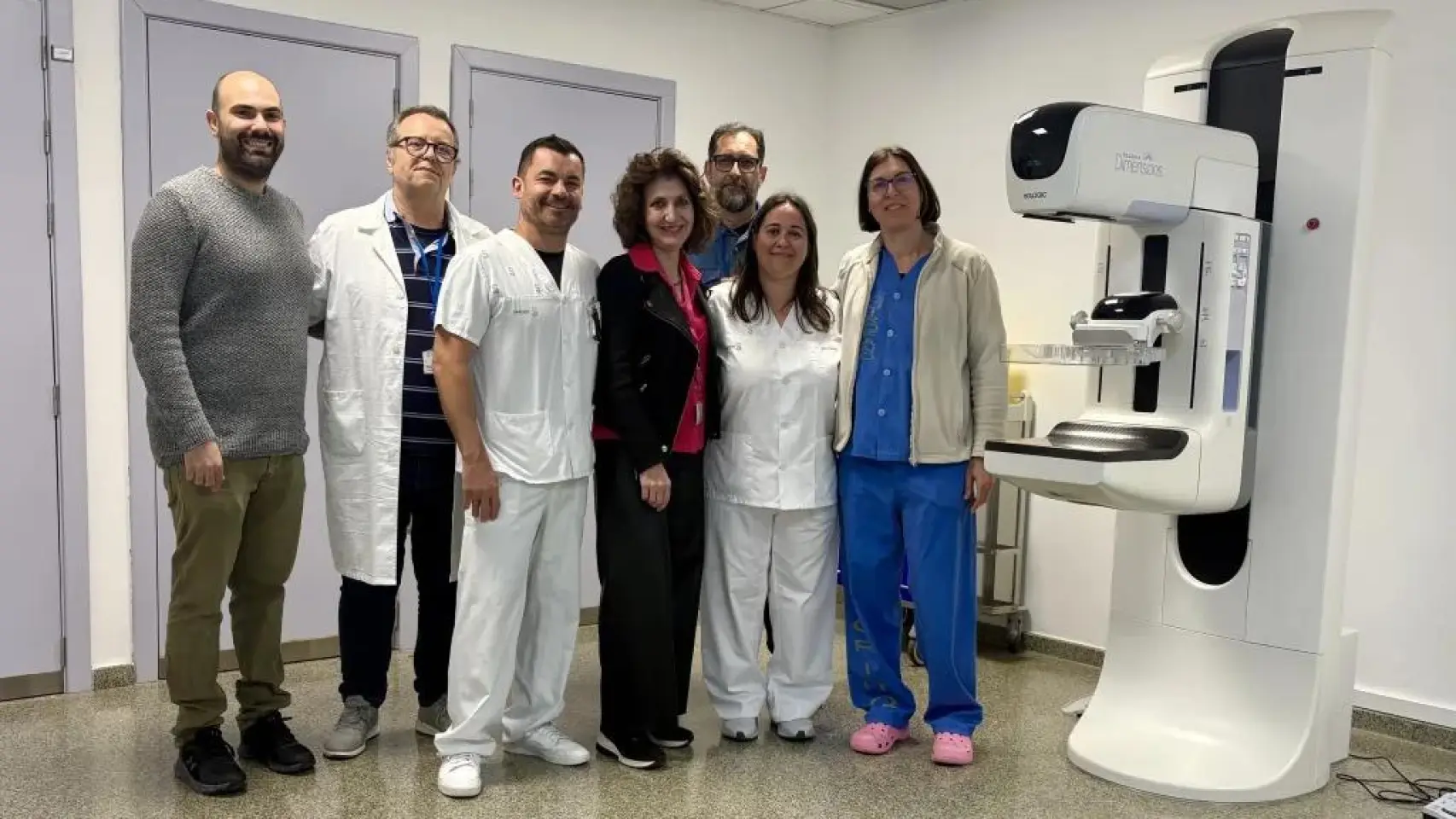 Equipo de trabajo mamógrafo Illescas