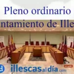 Jueves 28, Pleno ordinario en el Ayuntamiento de Illescas