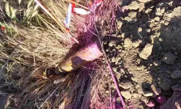 Otro hallazgo de un proyectil en unas obras de un polígono industrial de Illescas