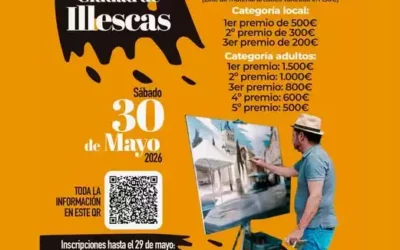 Convocada la VII edición del certamen de pintura al aire libre «Ciudad de Illescas»