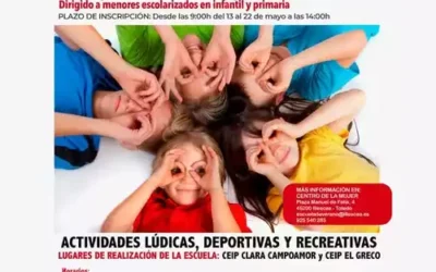 Illescas pone en marcha la Escuela de Verano Illescas-2026 (información general)
